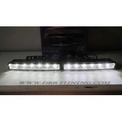 Luci diurne DRL 6 Led universali 18w