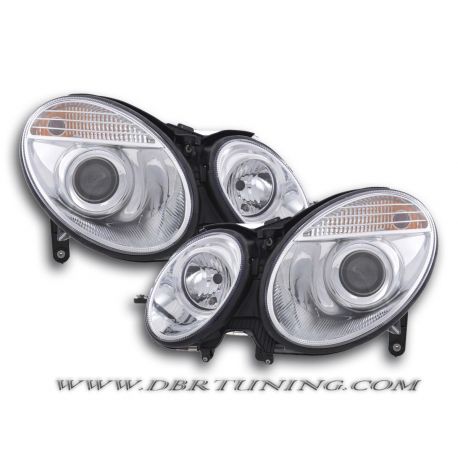 Coppia fari Xenon ricambio MERCEDES E W211 02-06