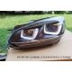 Headlights U Led + dynamic arrow led VW GOLF 7 12-17