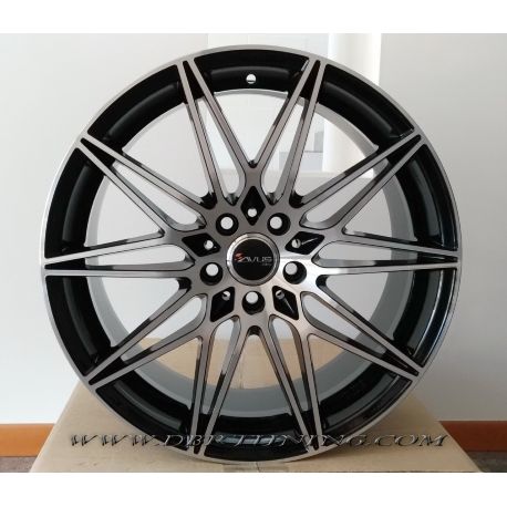 Alloy wheel AVUS AC-M05 Black Polish da 19