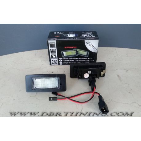 Led license plate lamps LED BMW