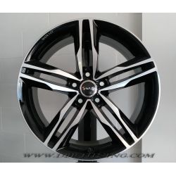 Alloy wheel Avus AF6 Black Polished 20