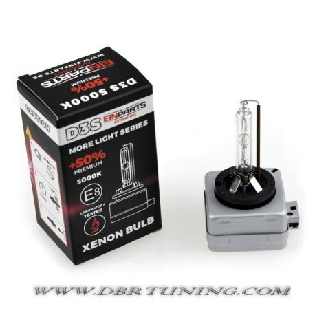 LAMPADA XENON D3S +50% 5000K 35W EINPARTS