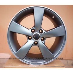 Alloy wheel Avus AF10 Matt Anthracite Polish 19