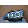 Coppia fari Angel CCFL BMW E60 03-07 XENON D2S neri