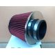Conical sports air filter Ø 70 132x150 Red