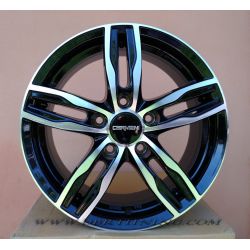 Alloy wheel CARMANI PAUL Black Polish 17