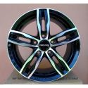 Alloy wheel CARMANI PAUL Black Polish 17