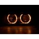 Coppia fari Angel Eyes BMW 3 coupè (E36) 92-98 neri