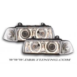 Coppia fari Angel Eyes BMW 3 coupè (E36) 92-98