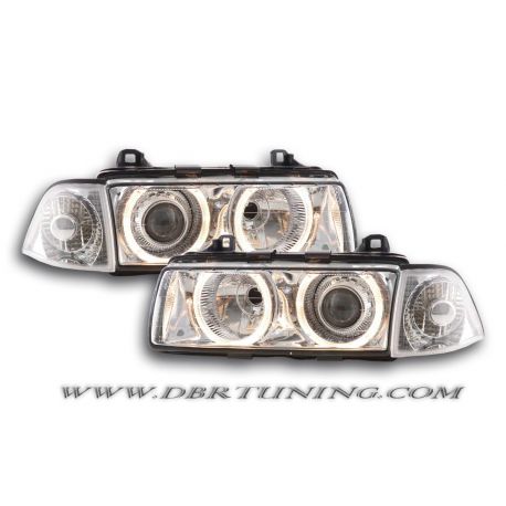Headlights Angel Eyes BMW 3 limo (E36) 92-98