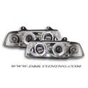 Coppia fari Angel Eyes Led BMW 3 4porte (E36) 92-98