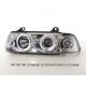Coppia fari Angel Eyes Led BMW 3 4porte (E36) 92-98