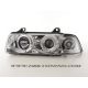 Coppia fari Angel Eyes Led BMW 3 4porte (E36) 92-98