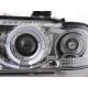 Coppia fari Angel Eyes Led BMW 3 4porte (E36) 92-98
