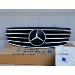 Calandra sport Mercedes E W211 02-06 nera-cromo