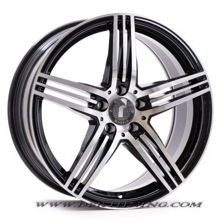 Alloy wheel RONDEL 0217 Black Polish 19