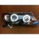Fari Angel Eyes CCFL BMW 3 E46 4 porte 01-05 neri