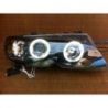 Fari Angel Eyes CCFL BMW 3 E46 4 porte 01-05 neri