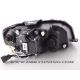 Gruppi ottici Daylight Led Audi A3 8P 03-08 neri