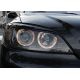 Coppia fari Angel Eyes Opel Astra G 97-04 neri