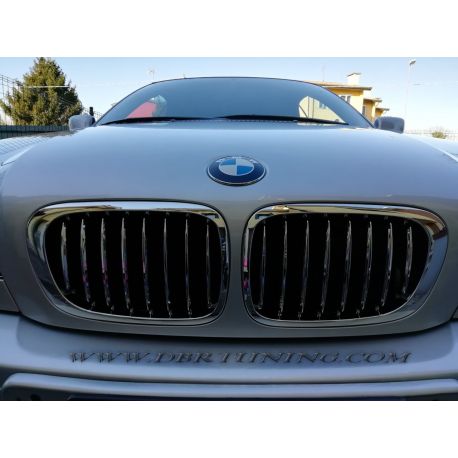 Calandra sport BMW E46 coupè-cab 99-02 cromo