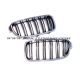 Grill BMW F30 F31 look M3 2012 black chrome