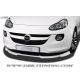 Spoiler front bumper Opel Adam 2013 +