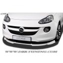 Spoiler front bumper Opel Adam 2013 +