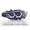 Headlights 3D LED Bmw F30 F31 11-15 black