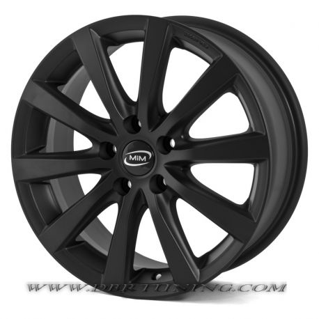 Cerchio in lega MIM MONZA Matt Black 16
