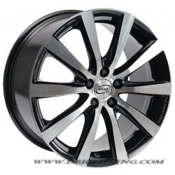 Cerchio in lega MIM MONZA Black Polish 17