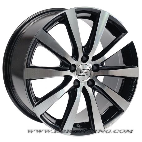 Alloy wheel MIM MONZA Black Polish 17