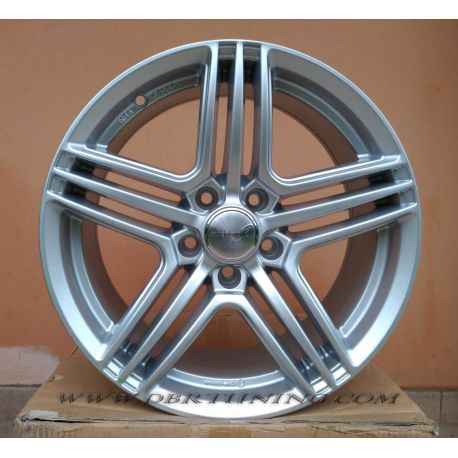 Cerchi in lega WHEELWORLD WH12 Silver da 17