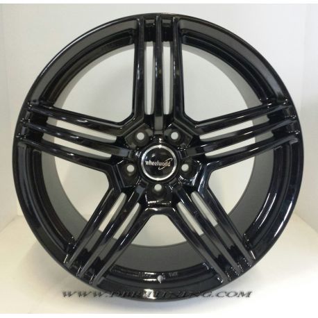 Alloy wheel WHEELWORLD WH12 Black 18