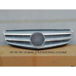 Grill Mercedes W204 Avantgarde 07-14 silver