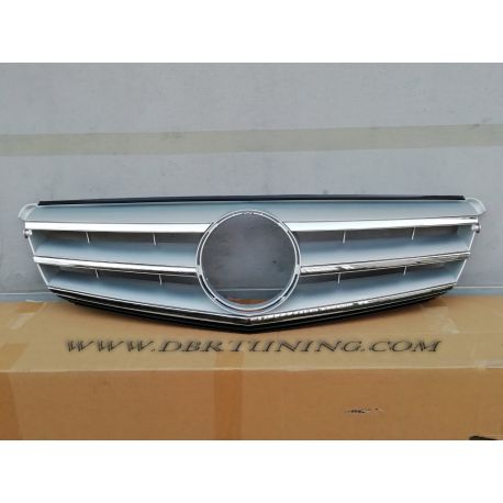 Calandra Mercedes W204 Avantgarde 07-14 argento