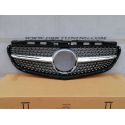 Calandra Matrix Mercedes E W212 13-16 Silver