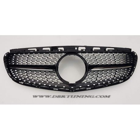 Sport grill Matrix Mercedes E W212 13-16 Black