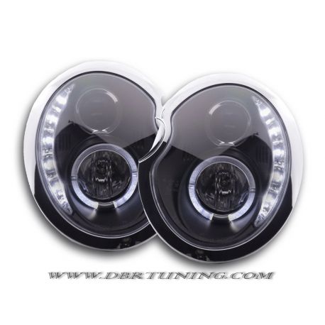 Gruppi ottici Daylight Led Mini R50 R53 01-06 neri