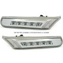 Side turn signals LED PORSCHE 986 996 chrome