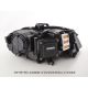 Coppia fari H7 DRL Audi A4 B8 07-11 neri