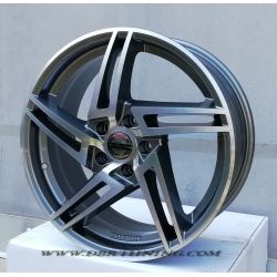 Llanta TecnoMagnesio TM001 Anthracite polish 18