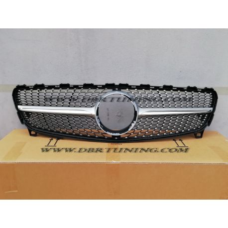 Calandra Mercedes Matrix W176 16-17 Silver