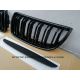 Calandra BMW E90 E91 look M3 05-08 nera lucida