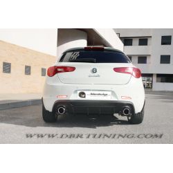 Lower rear diffuser double exaust Alfa Giulietta