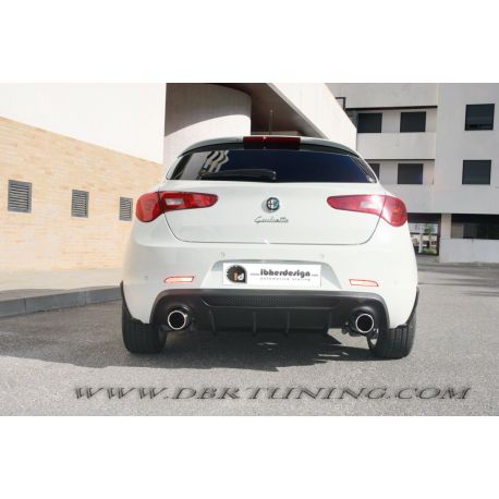 Diffusore doppio scarico Quadrifoglio Giulietta