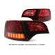 Fanali LED AUDI A4 Avant 05-08 rosso ciliegia