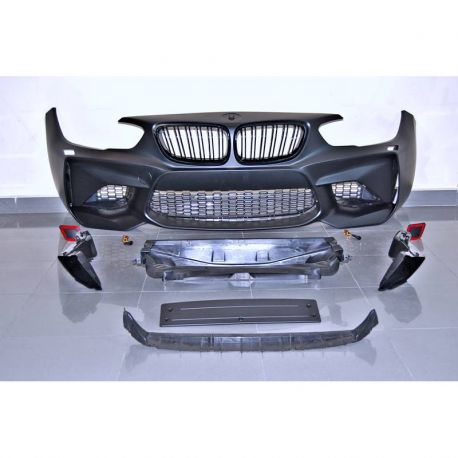 Front bumper look M2 BMW 1 F20 F21 15-