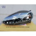 Coppia fari Daylight LED DRL Fiat G.PUNTO 08 nero